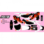 Kayo Aufkleber SET für Dirtbike KMB 60 V3613